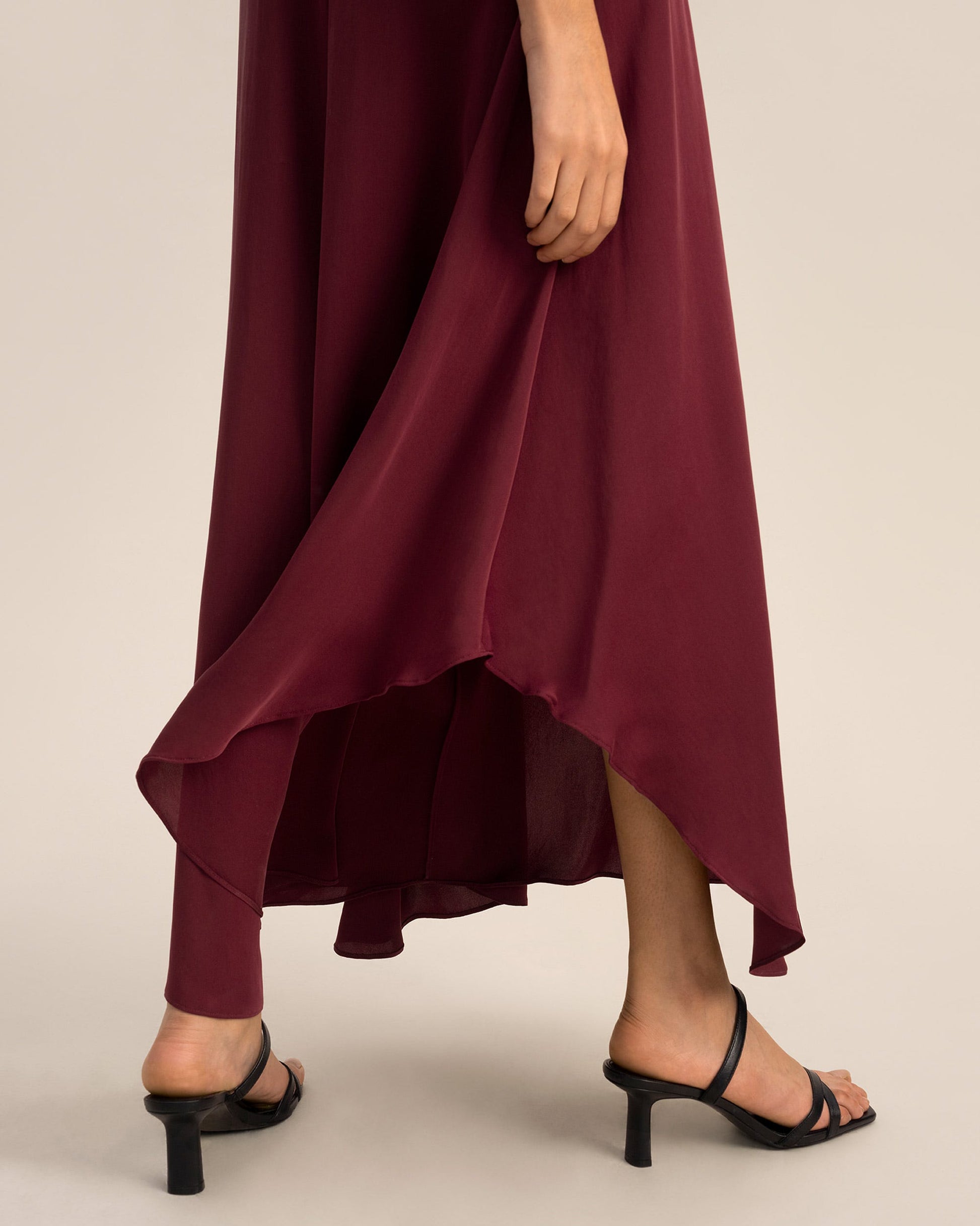 Wide-Legged Silk Fig Pants curated on LTK